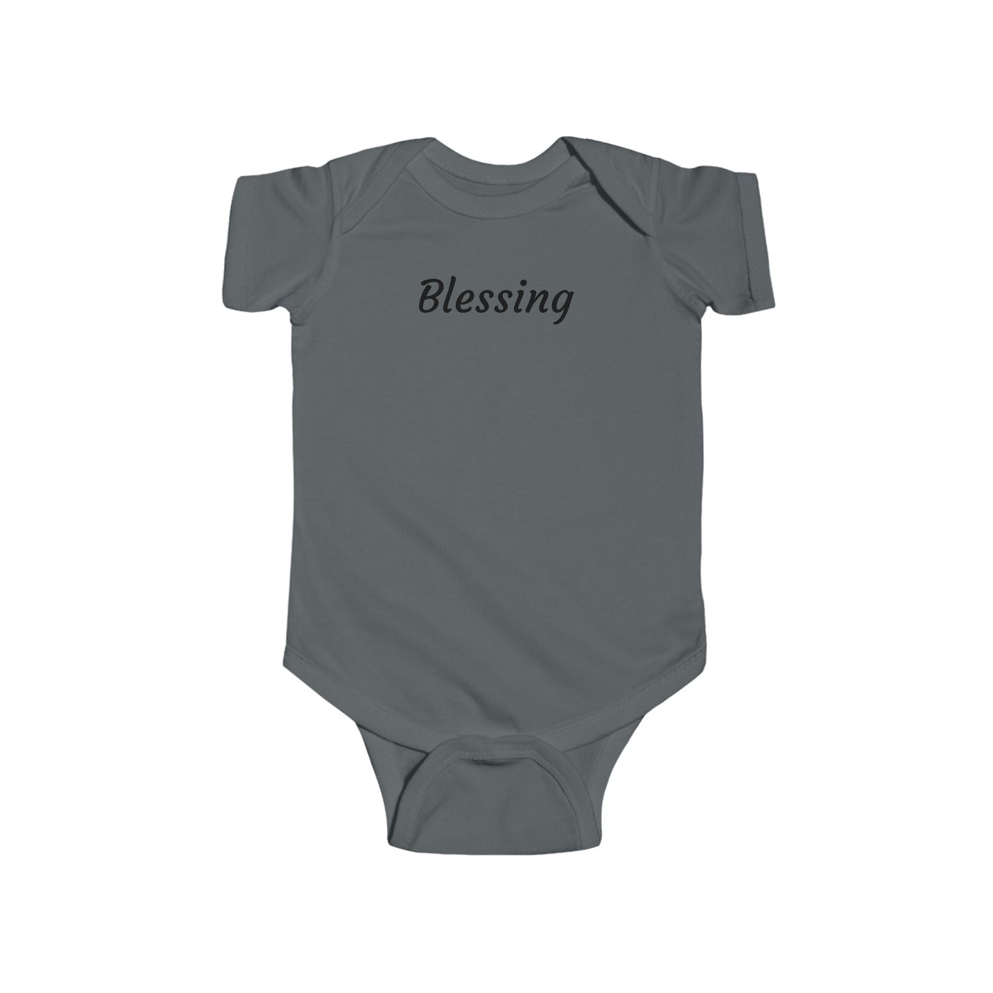 Blessing Baby Bodysuit — Infant One-Piece with 'Blessing' Script