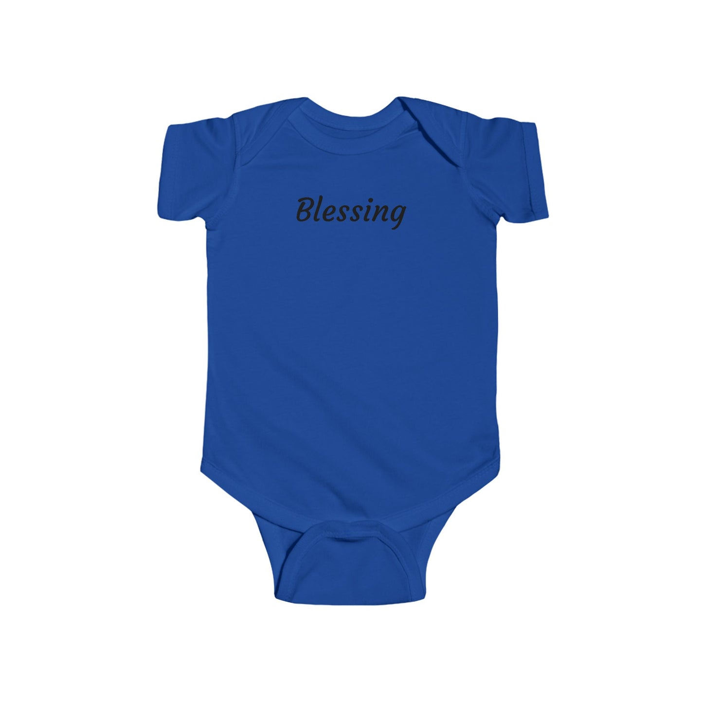 Blessing Baby Bodysuit — Infant One-Piece with 'Blessing' Script