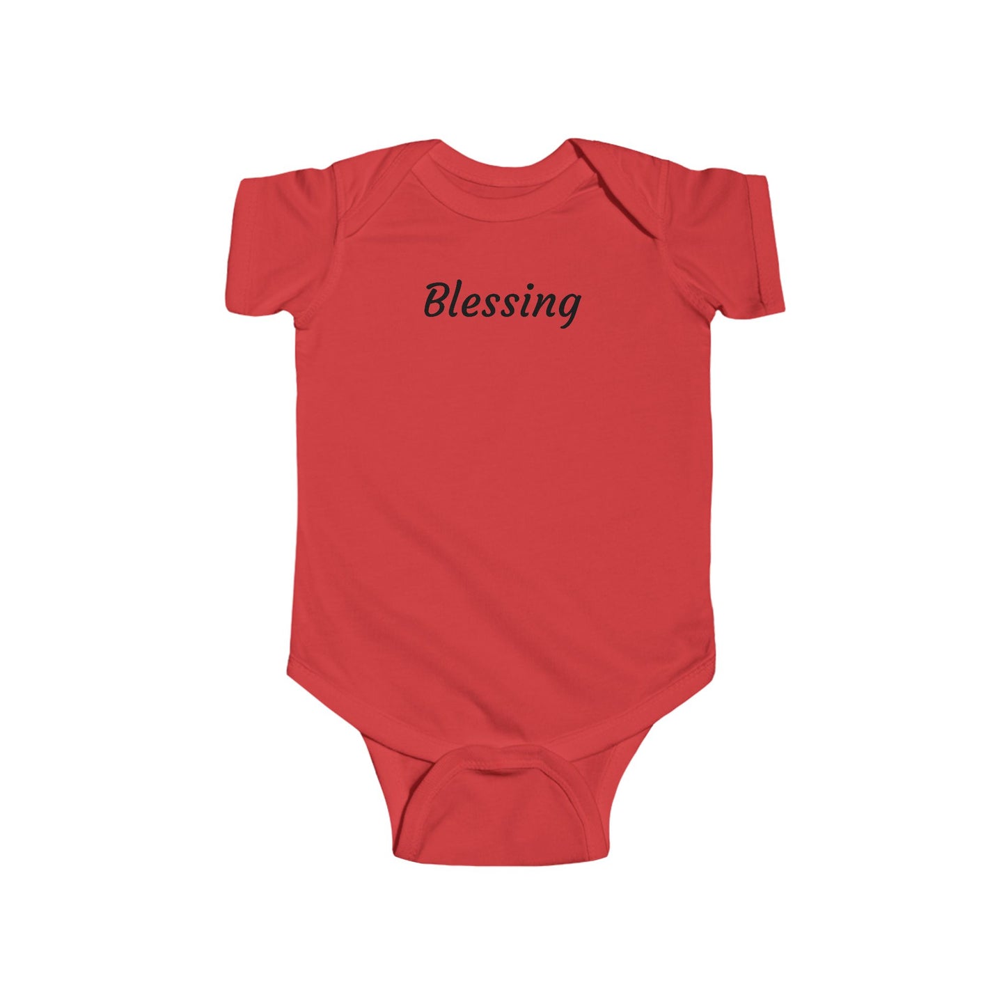Blessing Baby Bodysuit — Infant One-Piece with 'Blessing' Script