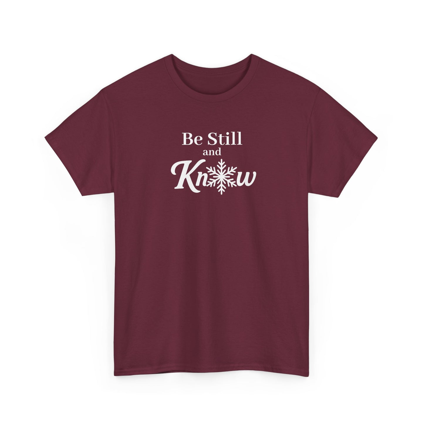 Be Still and Know - Women's Shirt - Winter Collection