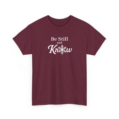 Be Still and Know - Women's Shirt - Winter Collection