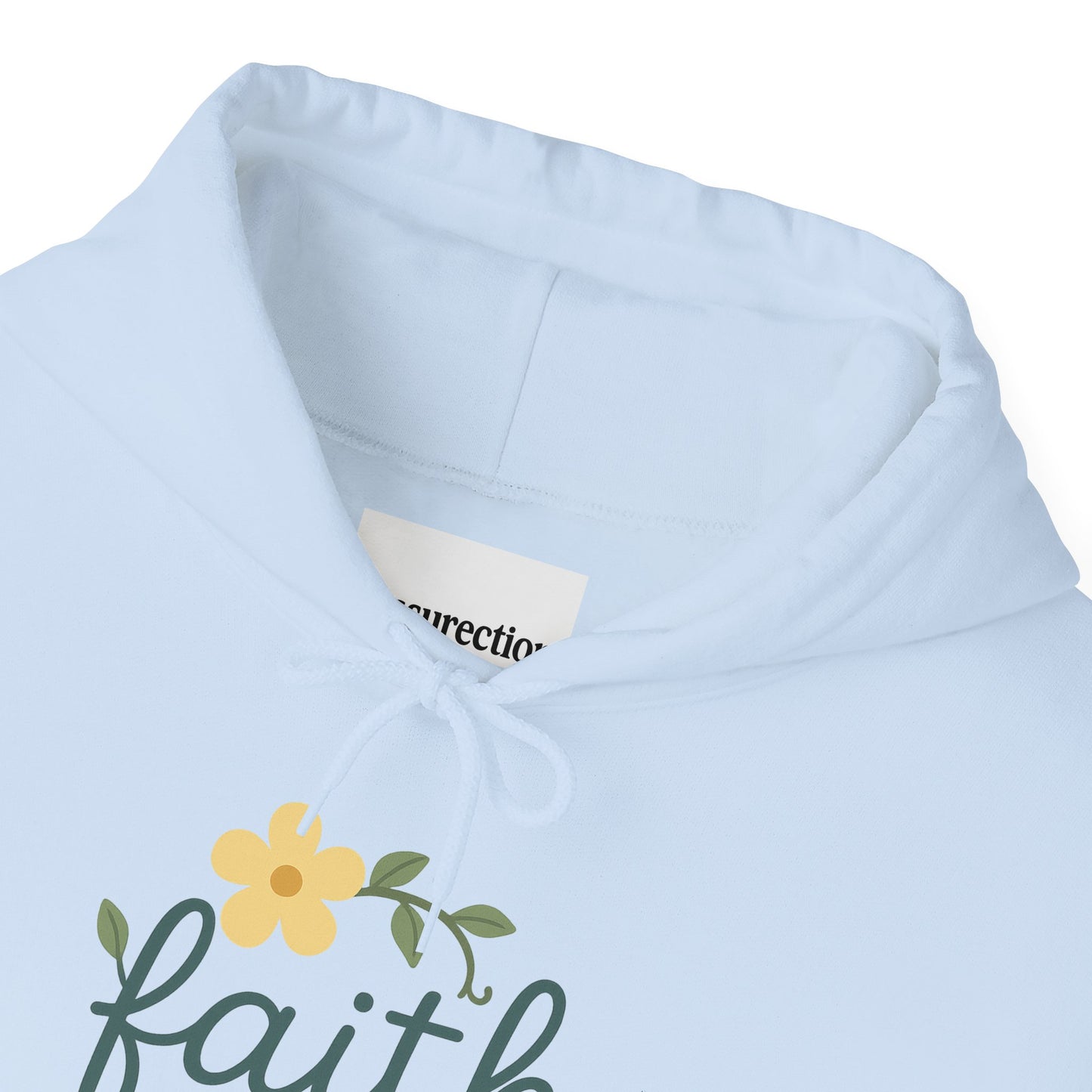Faith Floral Hoodie — "Saved Since 1998" Christian Comfort Sweatshirt