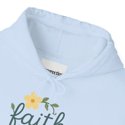 Faith Floral Hoodie — "Saved Since 1998" Christian Comfort Sweatshirt