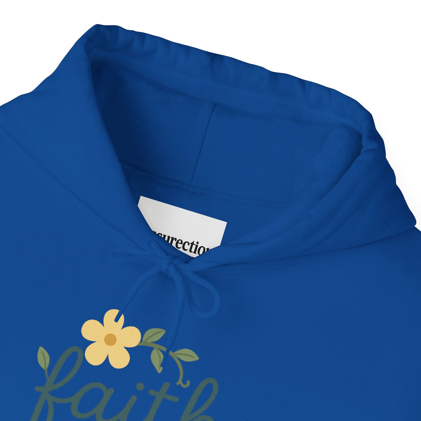 Faith Floral Hoodie — "Saved Since 1998" Christian Comfort Sweatshirt