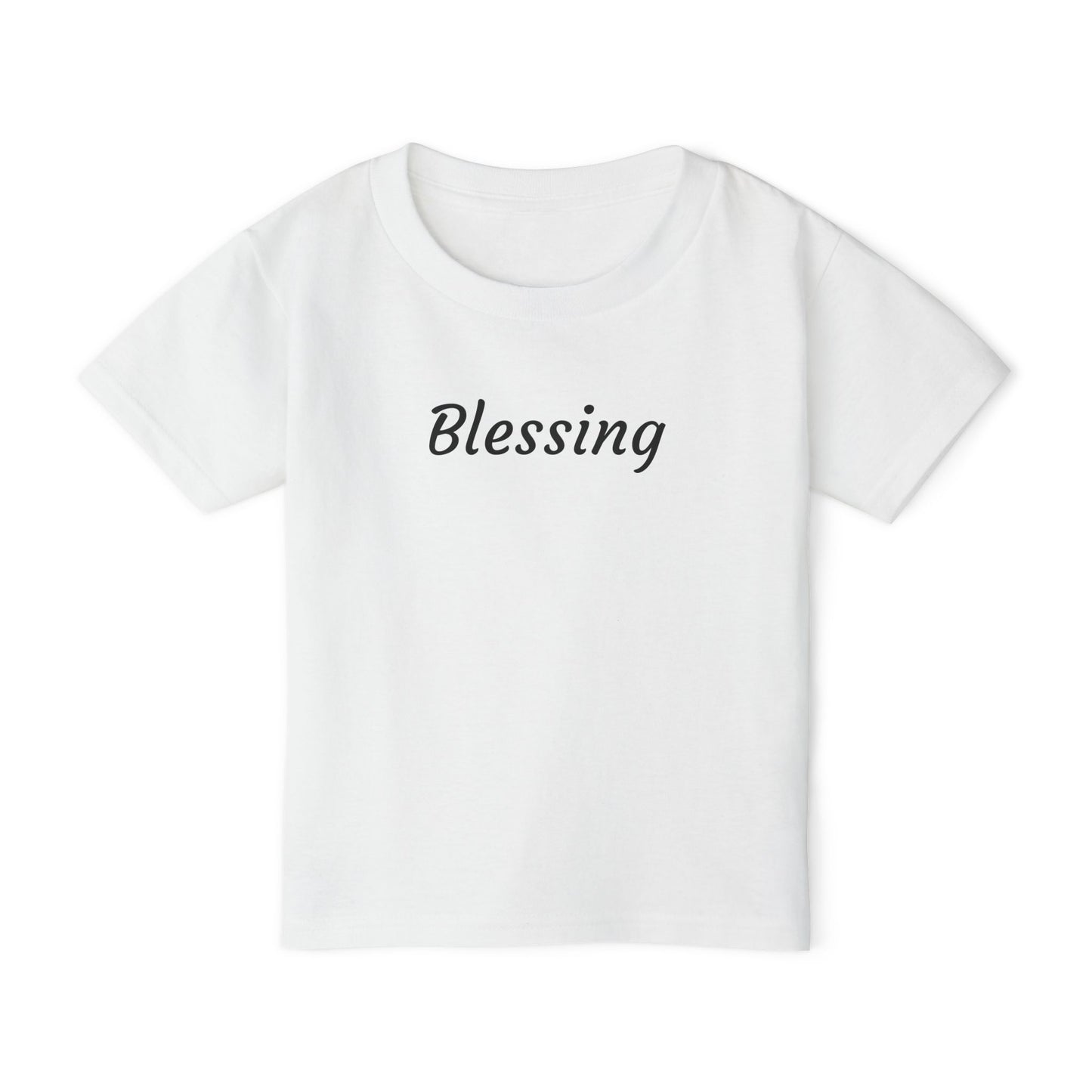 Blessing Toddler T-Shirt — Soft Script Faith Baby Tee