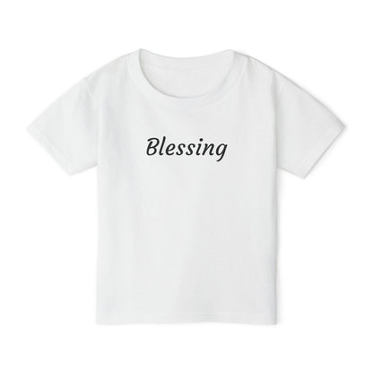 Blessing Toddler T-Shirt — Soft Script Faith Baby Tee