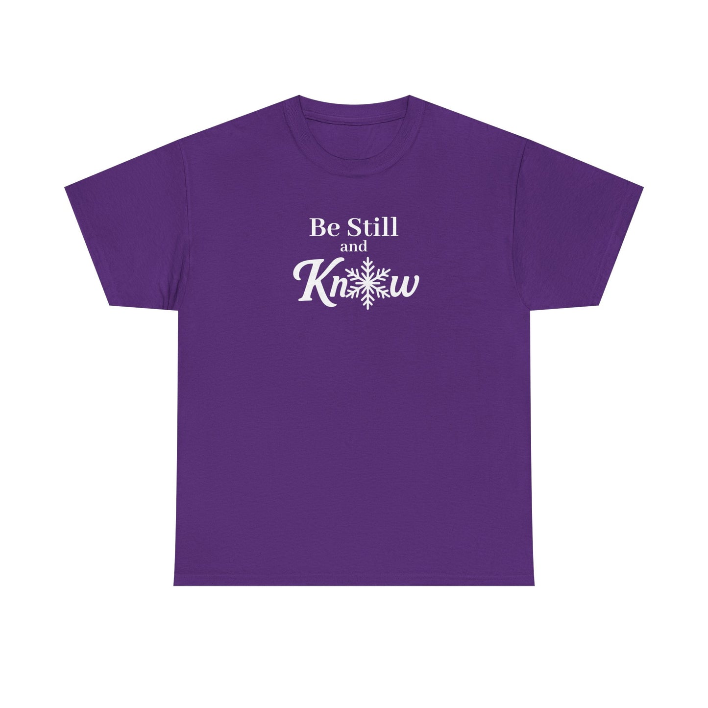 Be Still and Know - Women's Shirt - Winter Collection