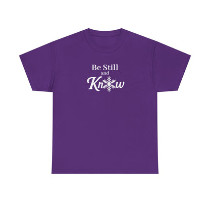 Be Still and Know - Women's Shirt - Winter Collection