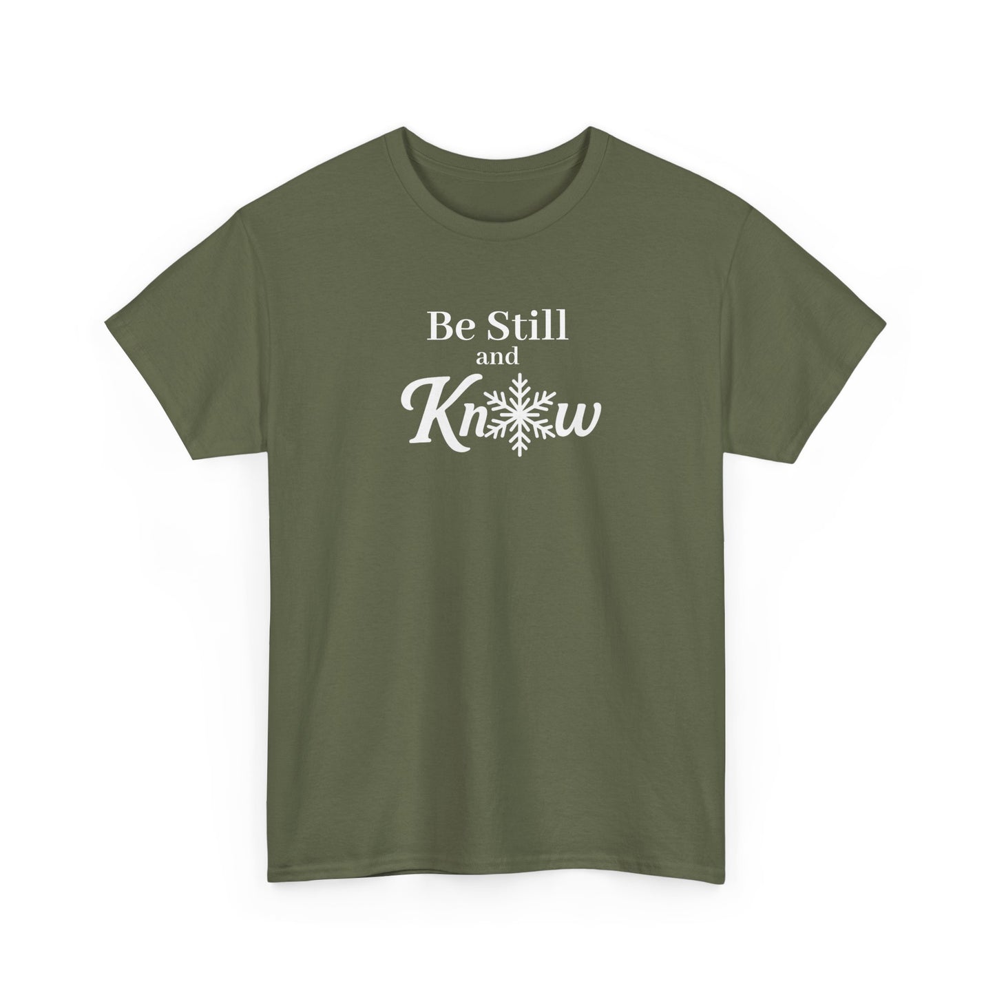 Be Still and Know - Women's Shirt - Winter Collection