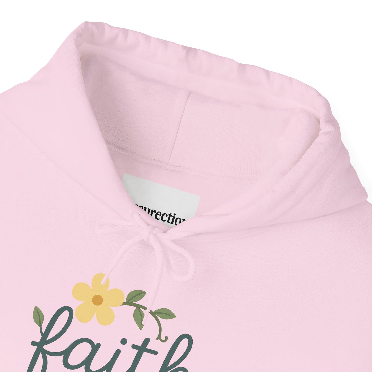 Faith Floral Hoodie — "Saved Since 1998" Christian Comfort Sweatshirt