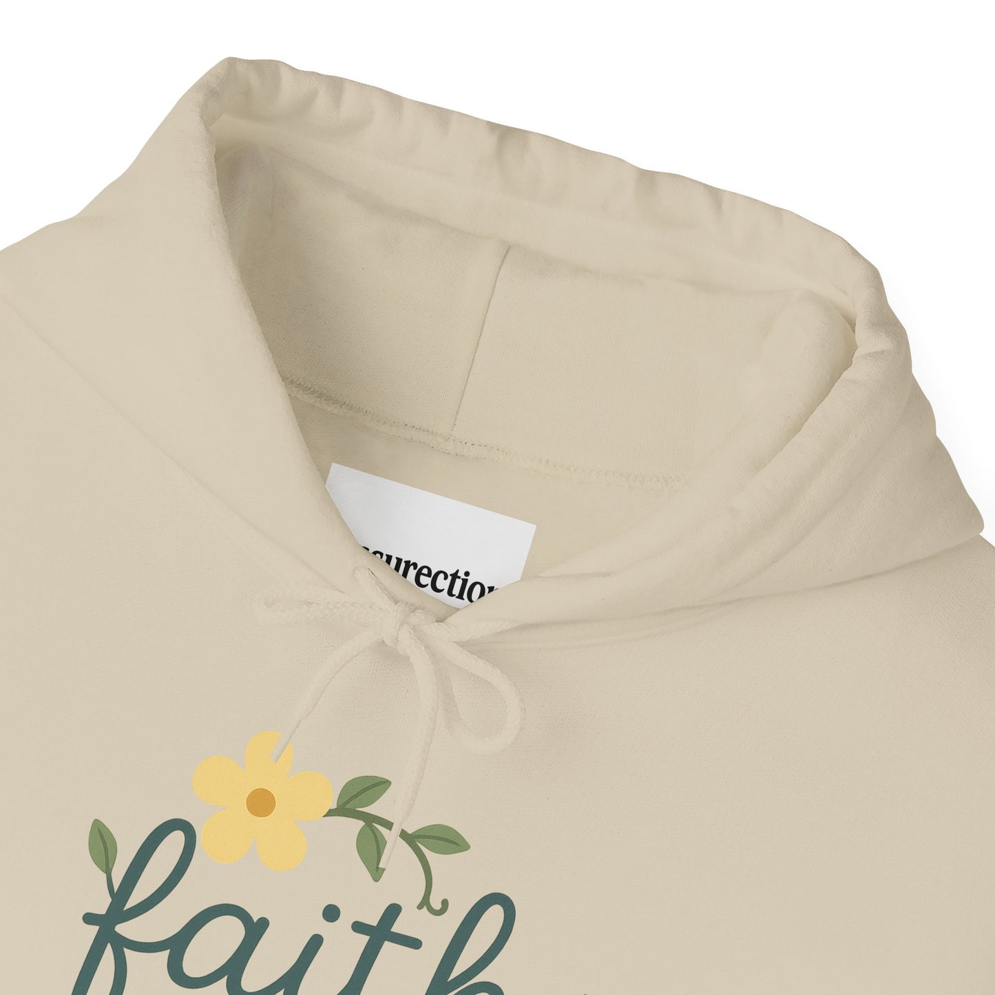 Faith Floral Hoodie — "Saved Since 1998" Christian Comfort Sweatshirt