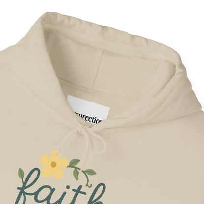Faith Floral Hoodie — "Saved Since 1998" Christian Comfort Sweatshirt