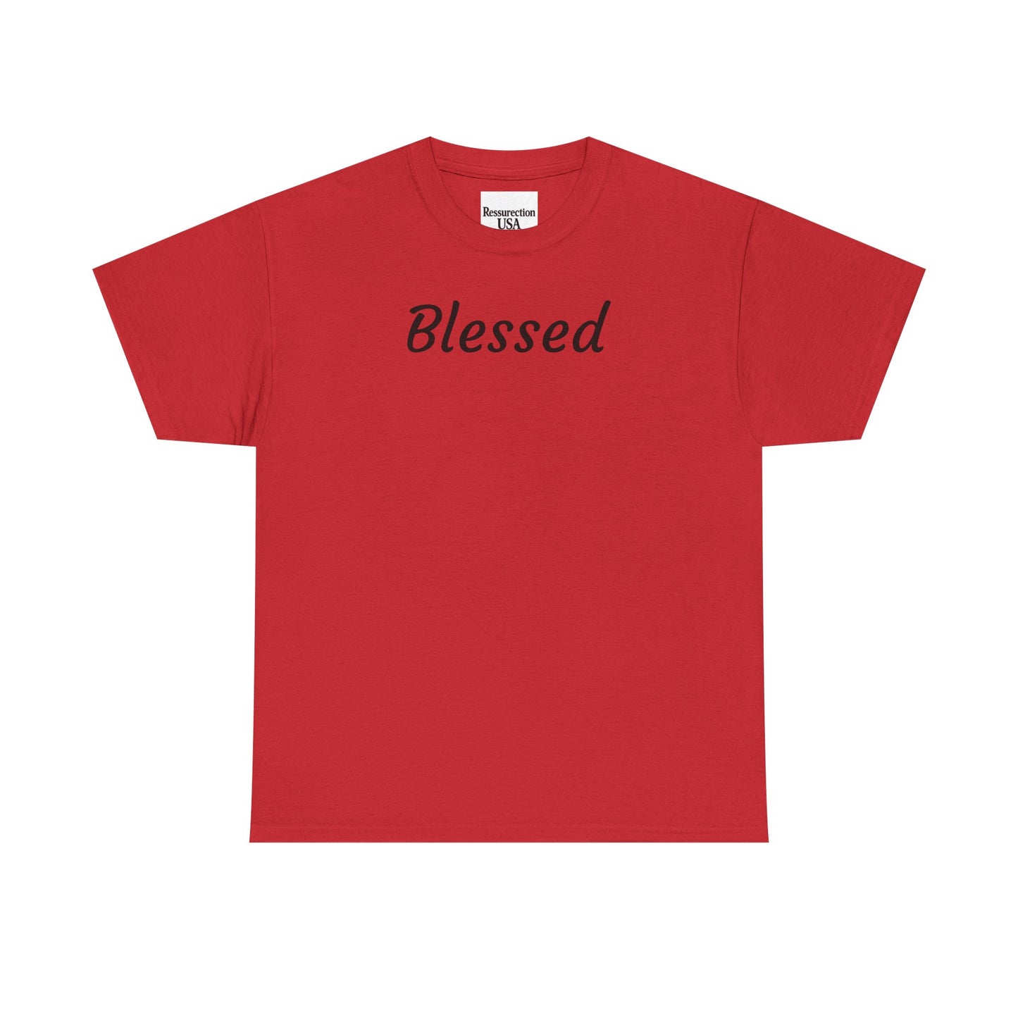 Blessed Tee — Inspirational Faith Graphic T-Shirt
