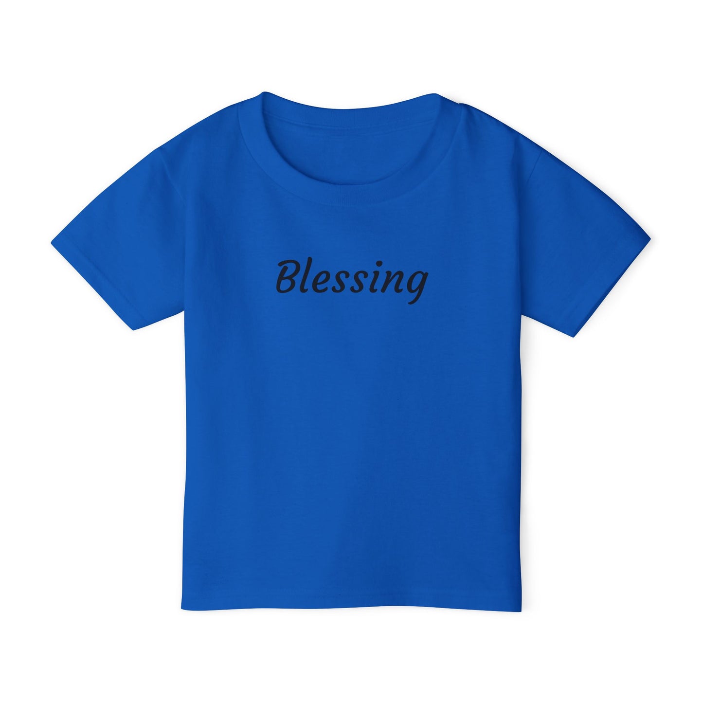 Blessing Toddler T-Shirt — Soft Script Faith Baby Tee