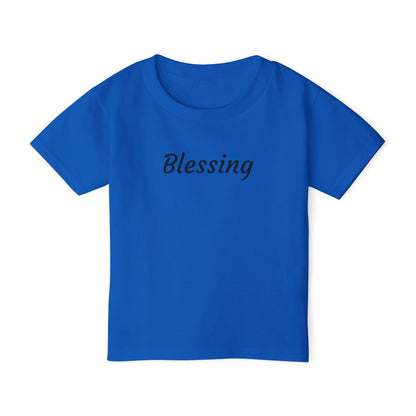 Blessing Toddler T-Shirt — Soft Script Faith Baby Tee