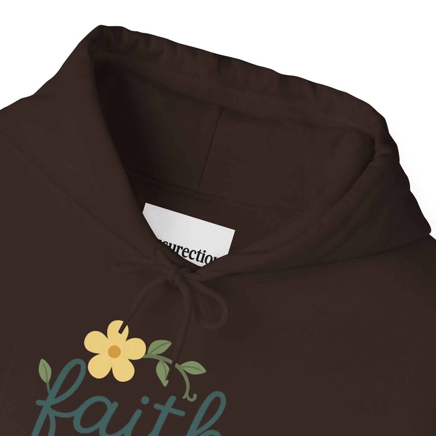Faith Floral Hoodie — "Saved Since 1998" Christian Comfort Sweatshirt