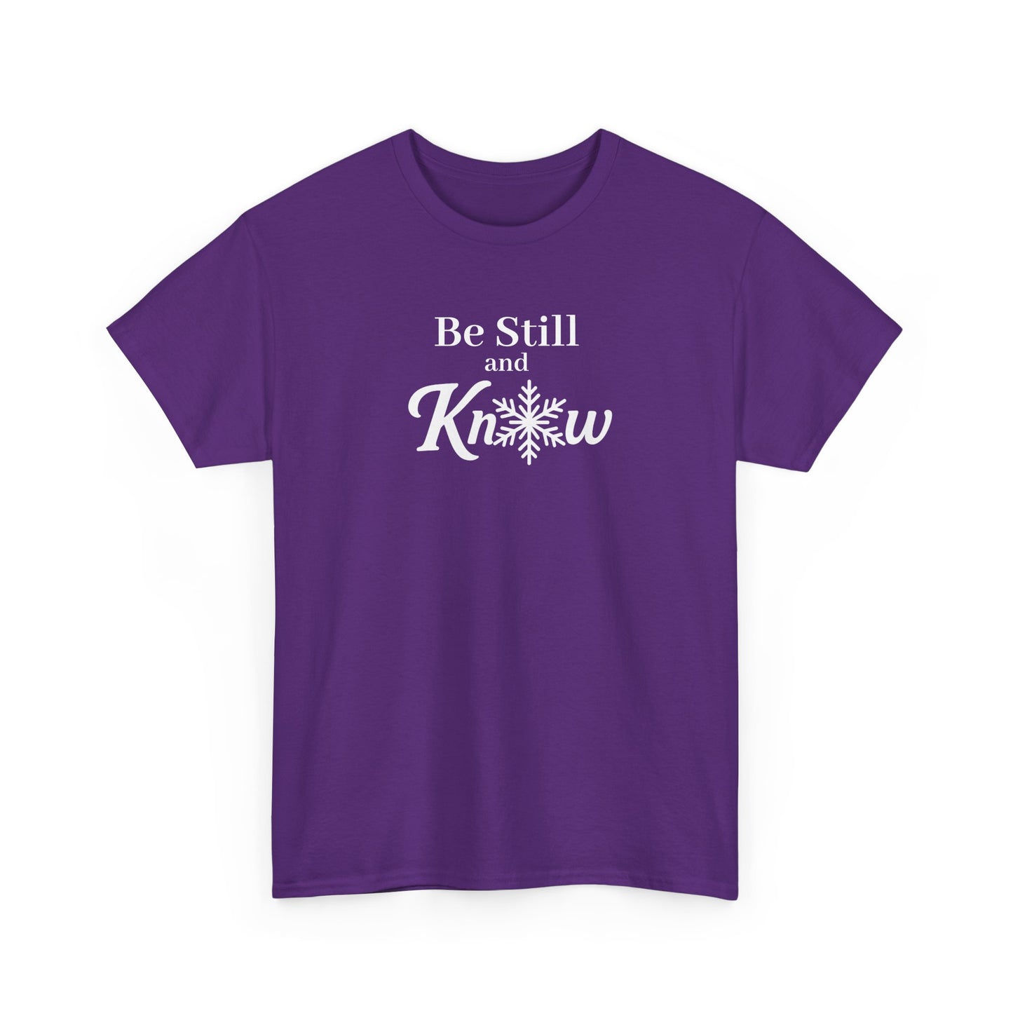 Be Still and Know - Women's Shirt - Winter Collection