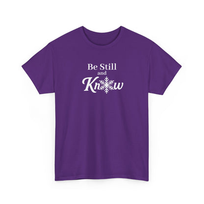 Be Still and Know - Women's Shirt - Winter Collection