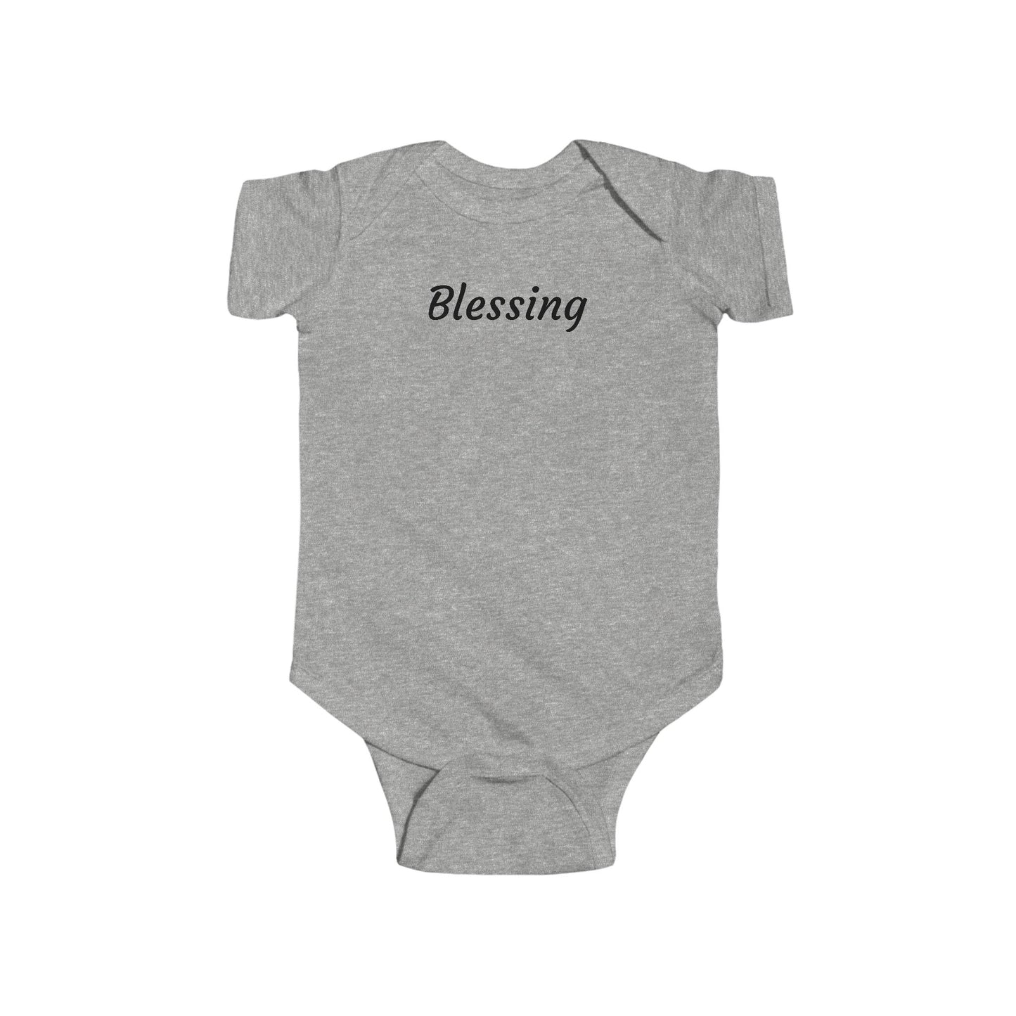 Blessing Baby Bodysuit — Infant One-Piece with 'Blessing' Script