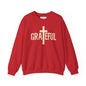 Grateful Cross Sweatshirt — Christian Faith Graphic Crewneck