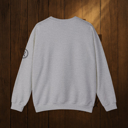 He Is Risen Sweatshirt — Christian Easter Crewneck with Crown of Thorns