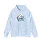 Faith Floral Hoodie — "Saved Since 1998" Christian Comfort Sweatshirt