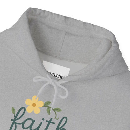 Faith Floral Hoodie — "Saved Since 1998" Christian Comfort Sweatshirt