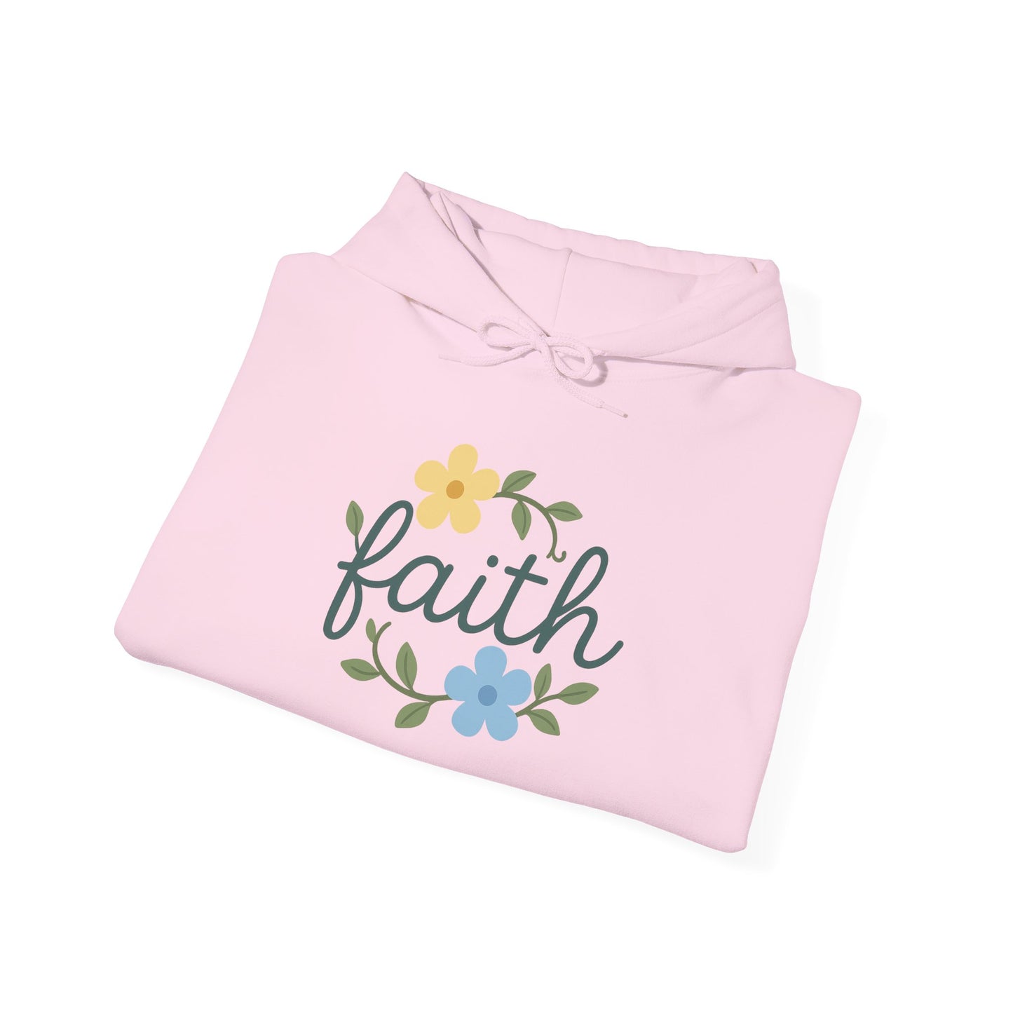 Faith Floral Hoodie — "Saved Since 1998" Christian Comfort Sweatshirt