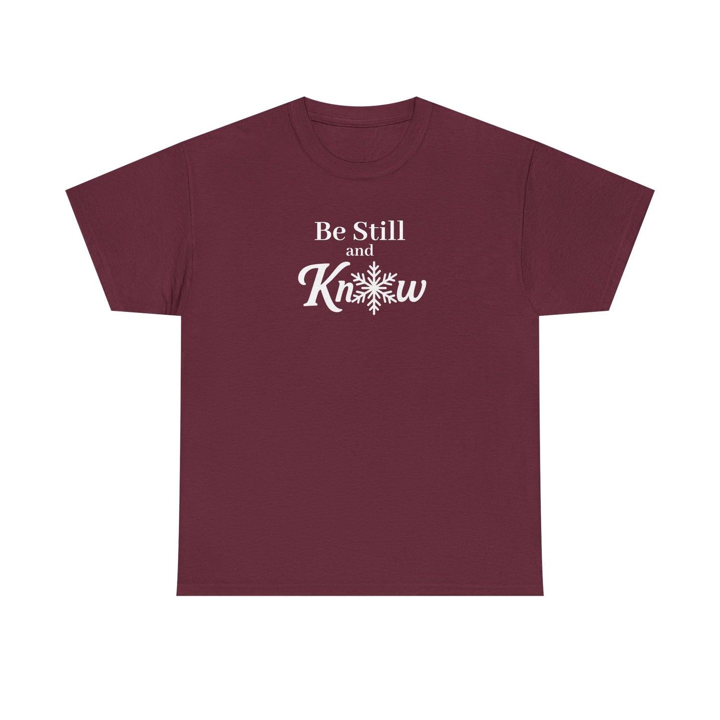 Be Still and Know - Women's Shirt - Winter Collection