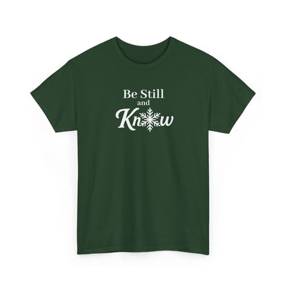 Be Still and Know - Women's Shirt - Winter Collection