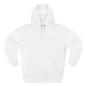 Cross Pocket Hoodie — Minimal Small Chest Cross Design Fleece Hoodie