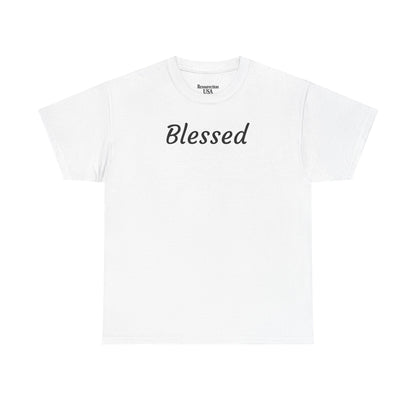 Blessed Tee — Inspirational Faith Graphic T-Shirt