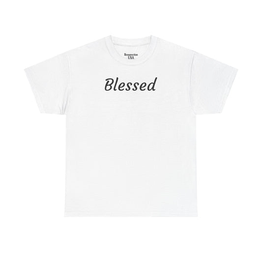 Blessed Tee — Inspirational Faith Graphic T-Shirt