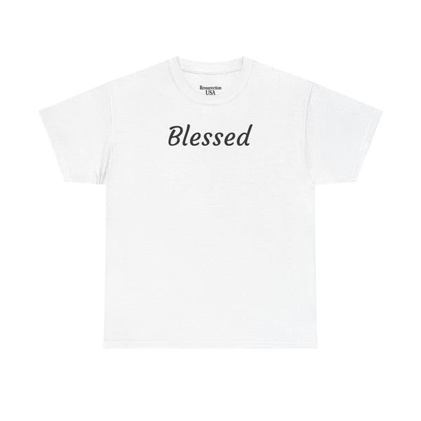 Blessed Tee — Inspirational Faith Graphic T-Shirt