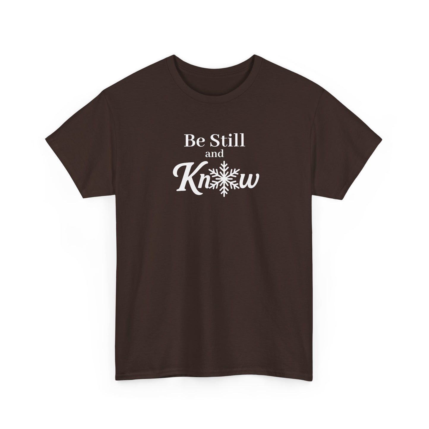 Be Still and Know - Women's Shirt - Winter Collection