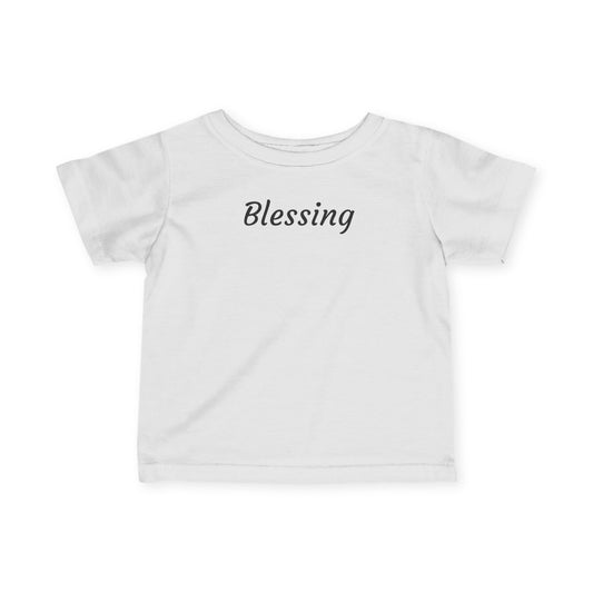 Infant Tee "Blessing" — Baby Spiritual Graphic Shirt