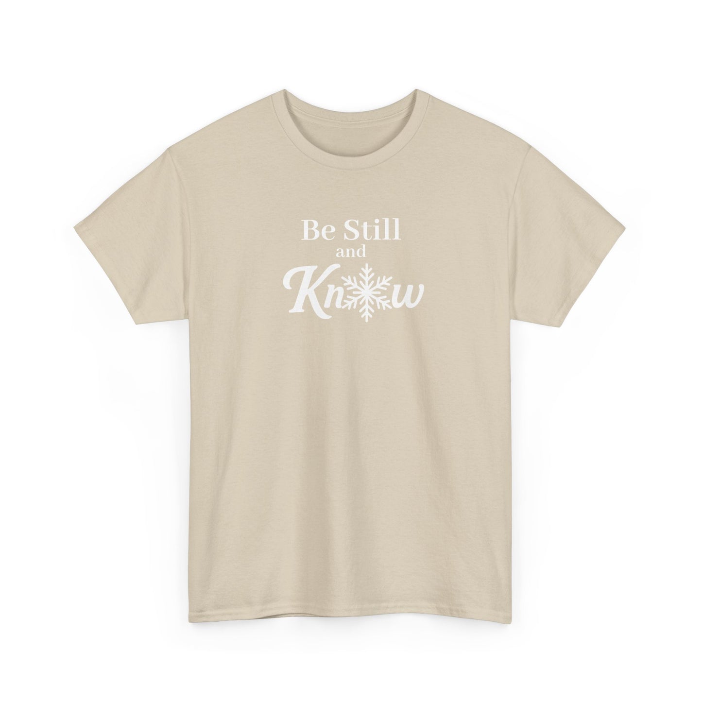 Be Still and Know - Women's Shirt - Winter Collection