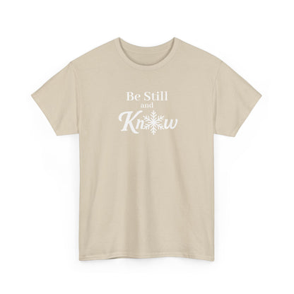 Be Still and Know - Women's Shirt - Winter Collection