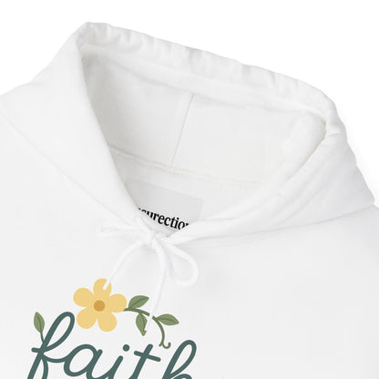 Faith Floral Hoodie — "Saved Since 1998" Christian Comfort Sweatshirt