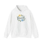 Faith Floral Hoodie — "Saved Since 1998" Christian Comfort Sweatshirt
