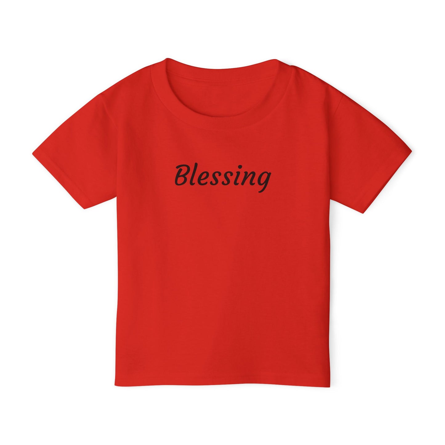 Blessing Toddler T-Shirt — Soft Script Faith Baby Tee