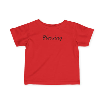 Infant Tee "Blessing" — Baby Spiritual Graphic Shirt