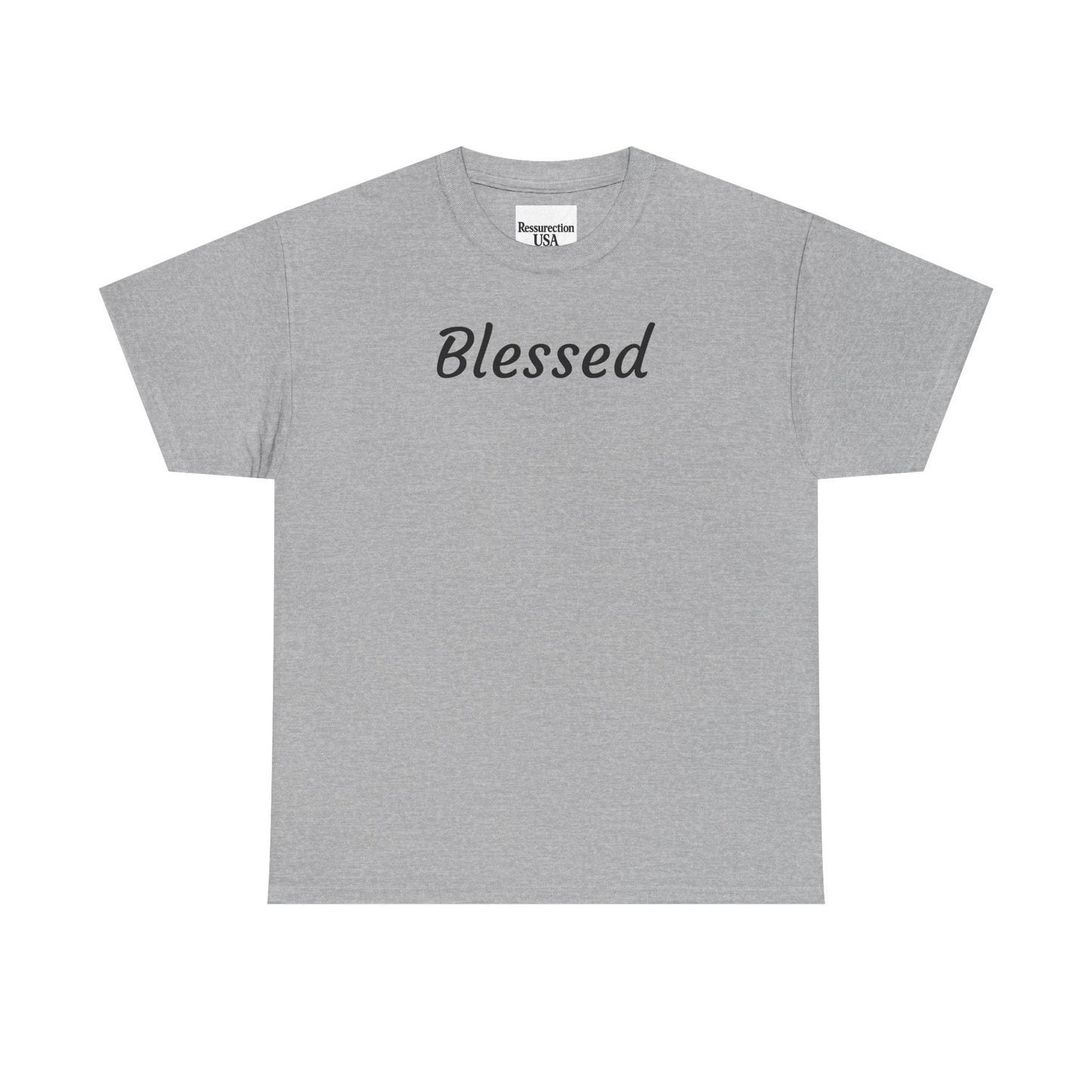 Blessed Tee — Inspirational Faith Graphic T-Shirt