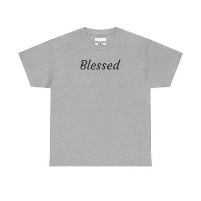 Blessed Tee — Inspirational Faith Graphic T-Shirt